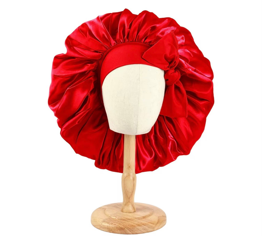 Luxury satin bonnet