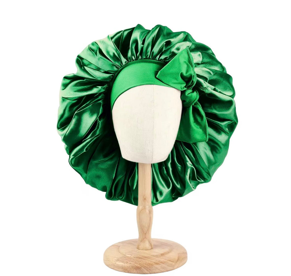 Luxury satin bonnet