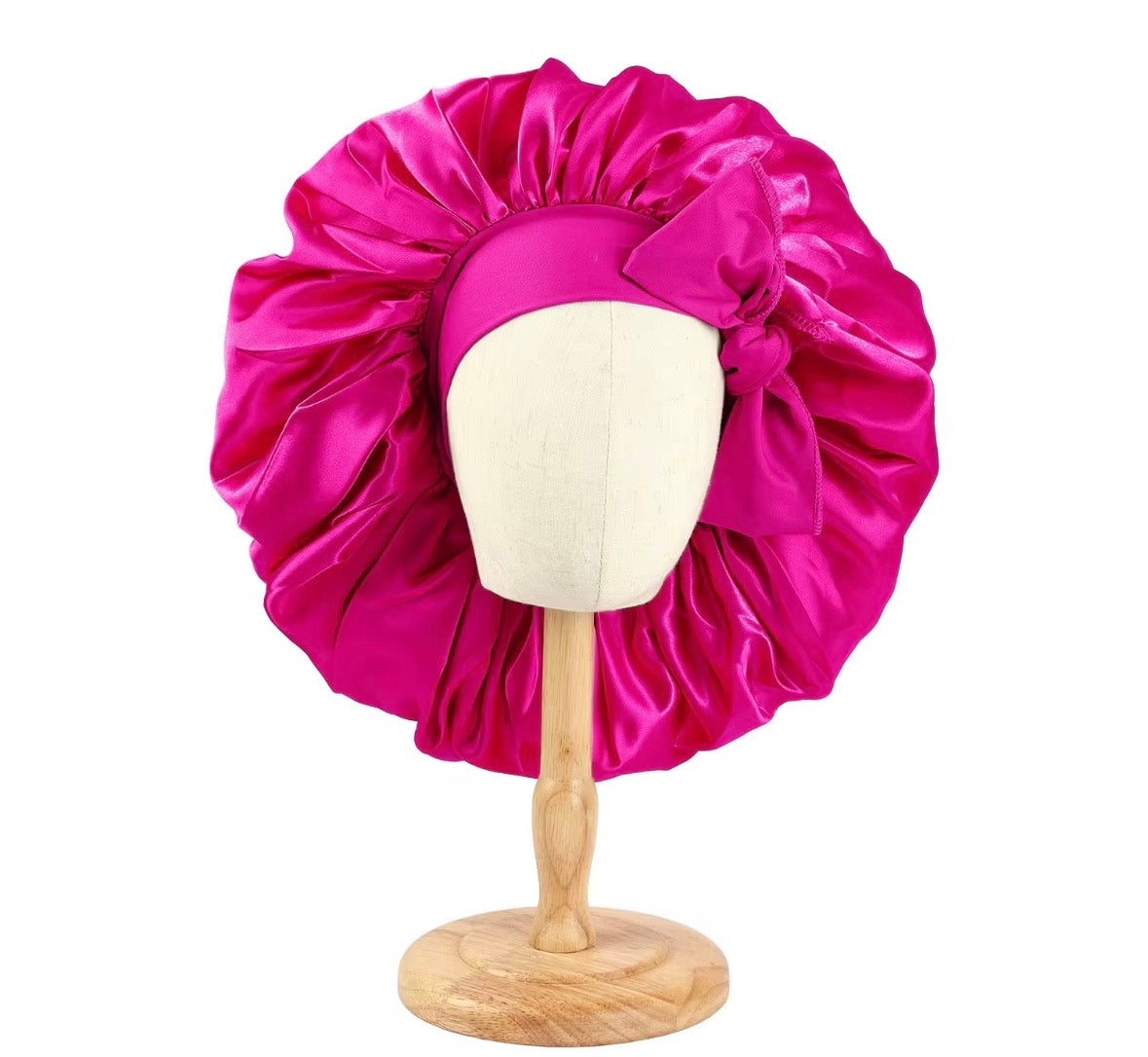 Luxury satin bonnet